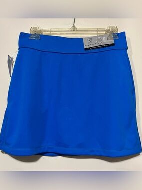 PGA TOUR Blue Tummy Control Athletic Skort